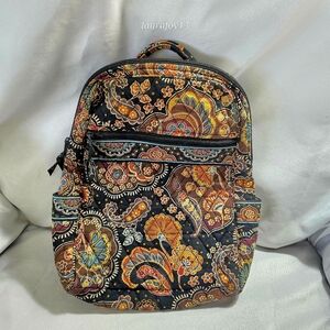 Teal Paisley Quilted Mini Backpack with Gold Accents Peter Pan Exclusive Quilted Texture Mini Backpack | Loungefly main image 3